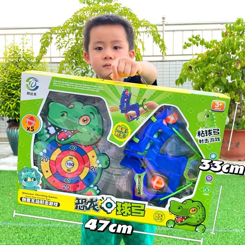 Dinosaurs bows and arrows